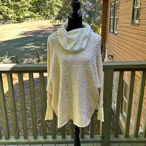 Oversized cream sweater